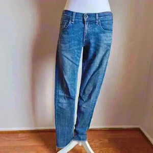Rag & Bone Dre Keiko Jeans | Distressed Raw Hem Denim Pants